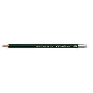FABER-CASTELL Bleistift 9000 B 119201