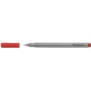  Faber-Castell Grip Finepen, 0,4mm, rot, 151619 