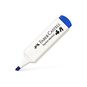 FABER-CASTELL Textilmarker 1.2-5mm 159523 blau