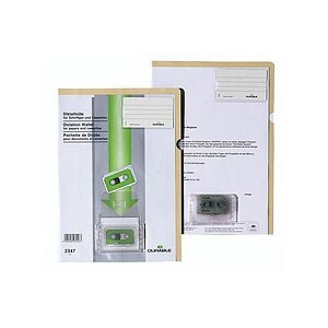 DURABLE Diktathülle 234716 DIN A4 Transparent PVC
