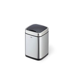 Durable 342023 342023 Mülleimer 6 Edelstahl Silber One-Touch-Deckelöffnung 1 St.