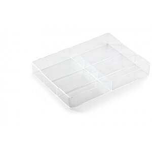 Coffee Point Caddy, Schubladeneinsatz für Besteck, aus Acryl