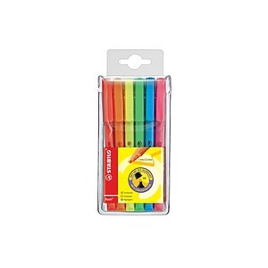 STABILO Textmarker FLASH 1/3,5mm 555/6 6 Farben ass.