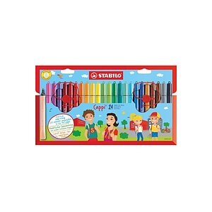 STABILO® Filzstifte CAPPI mit 24 Farben