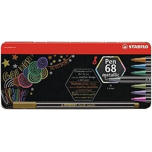 STABILO Filzstifte Pen 68 Metallic 8