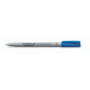 Staedtler Folienstift Lumocolor F non-permanent 316 Blau 316-3