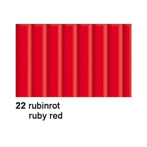 URSUS Wellkarton 50x70cm 9202222 260g, rubinrot