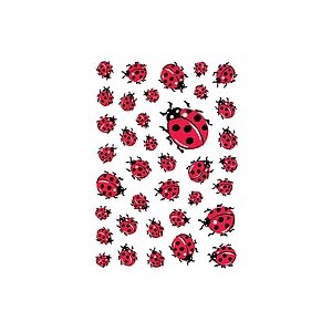 HERMA DECOR stickers ladybirds 3 sheets