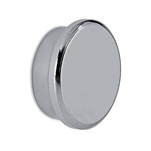 Maul Neodym Magnet (Ø x H) 25 mm x 9 mm Scheibe Silber 1 St. 6170596