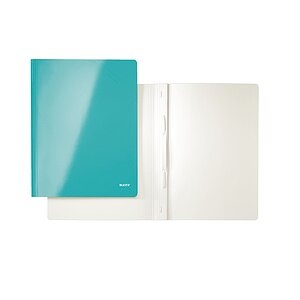 LEITZ Schnellhefter WOW A4 30010051 eisblau