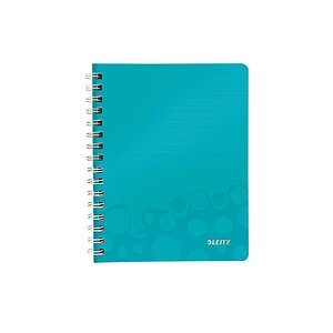 LEITZ Notizbuch WOW 4639, DIN A5, liniert, eisblau