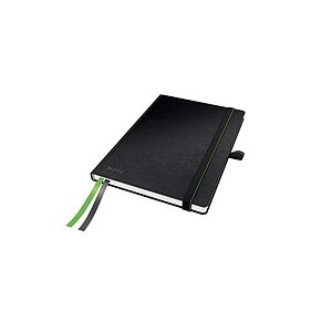 Leitz Notizbuch A5, Blanko, Schwarz