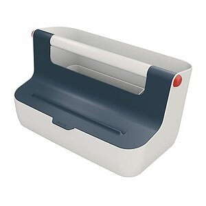 Leitz® mobile Aufbewahrungsbox Cosy, Tragegriff & Deckel, bis A4, grau