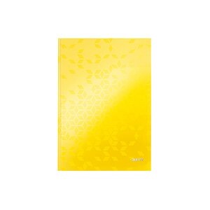 LEITZ Notizbuch WOW A4 4625-10-16 liniert, 90g gelb