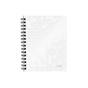 LEITZ Collegeblock WOW PP A5 4641-00-01 weiss kariert