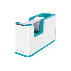 LEITZ Klebebandabroller WOW 5364-10-51 weiss/eisblau