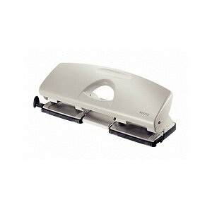Leitz Mehrfachlocher 5022-00-85 max. Anzahl der Blätter:40 Bl. (80 g/m²) Anzahl der Stanzsegmente:4 Grau 1 St.