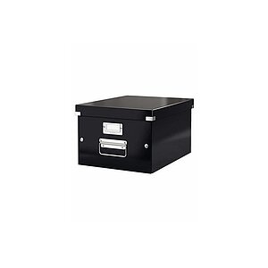 Leitz Aufbewahrungsbox 6044 Click & Store Schwarz (B x H x T) 281 x 200 x 370 mm 1 St.