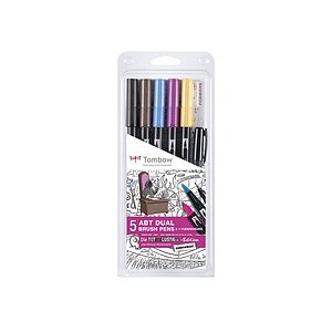 Tombow Brushpen ABT Dual 5 Farben