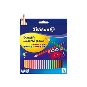 Pelikan Farbstifte D?nn, 24-er Set