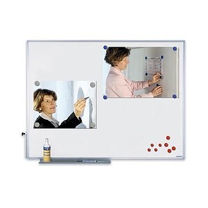 magnetoplan ferroscript®-Whiteboard einseitig BxH 2200 x 1200 mm