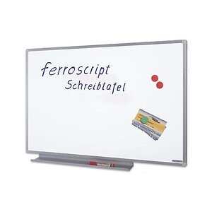 magnetoplan ferroscript®-Whiteboard einseitig BxH 1500 x 1200 mm