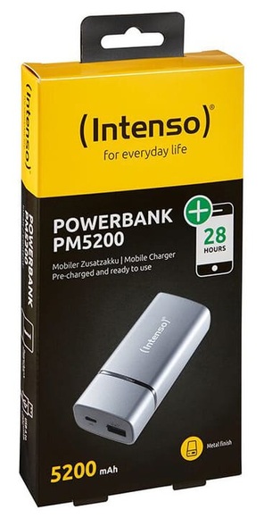 Intenso PM5200 Powerbank (Zusatzakku) Li-Ion 5200 mAh 7323524