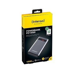Intenso PD10000 Powerbank (Zusatzakku) Li-Ion 10000 mAh 7332330