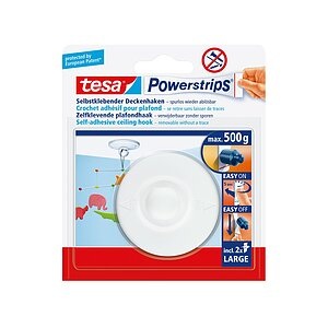 tesa® Powerstrips Zimmerdeckenhaken Weiß 58029-00020 tesa Inhalt: 1 St.