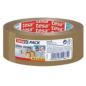 tesa 57175-00000-01 Packband tesapack® Ultra Strong Braun (L x B) 66 m x 38 mm 1 Rolle(n)