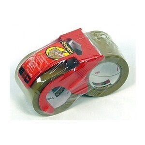 SCOTCH Verpackungsband Promo 48mmx20m C5020D-P braun, mit Abroller 2 R