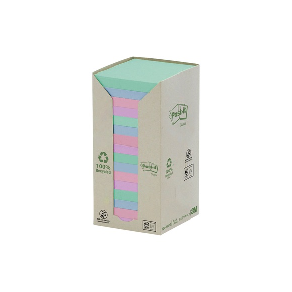 3M Notizzettel Post-it Green Notes 7.6 cm x