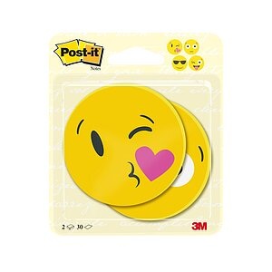 POST-IT Notes Gesicht 70x70mm BC-2030-EMO-EU gelb 2x30 Blatt