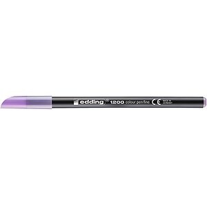 edding Fasermaler 1200 Pastelllila