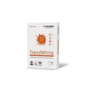 Recyclingpapier Steinbeis TrendWhite, DIN A4, 80 g/m², presseweiß, 5 x 500 Blatt