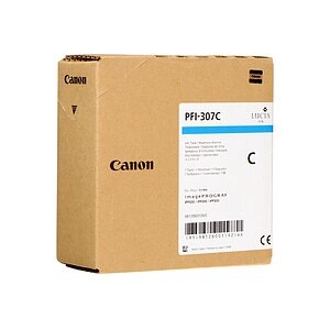 Canon Tintenpatrone PFI-307C Original Cyan 9812B001 Druckerpatrone