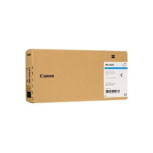 Canon Tintenpatrone PFI-707C Original Cyan 9822B001 Druckerpatrone