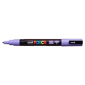 UNI-BALL Posca Marker 0,9-1,3mm PC-3M LILAC lila, Rundspitze