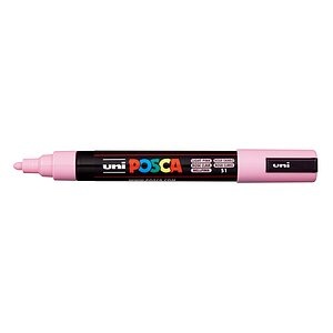 UNI-BALL Posca Marker 1,8-2,5mm PC-5M L.PINK hellrosa, Rundspitze