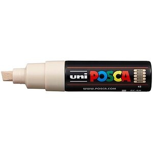 UNI-BALL Posca Marker 8mm PC-8K BEIGE beige, Keilspitze