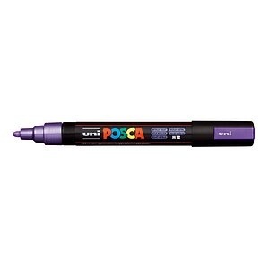 UNI-BALL Posca Marker 1,8-2,5mm PC5MMET.VIOL Metal.violett,Rund.
