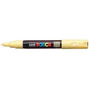 UNI-BALL Posca Marker 7mm PC1MSTRAWYEL jaune