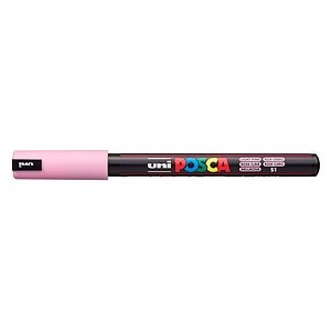 Uni Marker POSCA Softcolors 0.7 mm, Hellrosa