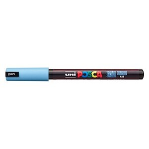 Uni Marker POSCA Softcolors 0.7 mm, Hellblau