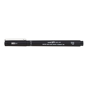Uni Fineliner PIN 0.1 mm Schwarz