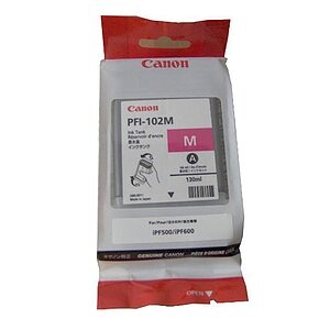 Original Tintenpatrone magenta Canon PFI-102M