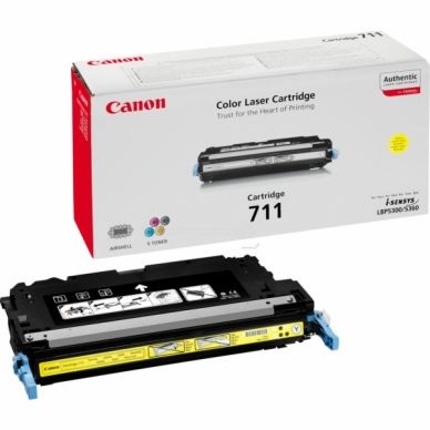 Original Tonerpatrone gelb Canon 711 y