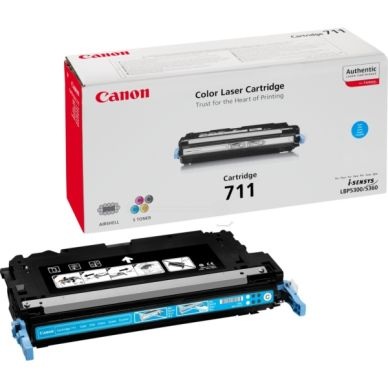 Original Tonerpatrone cyan Canon 711 c