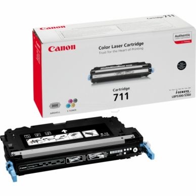 Original Tonerpatrone schwarz Canon 711 bk