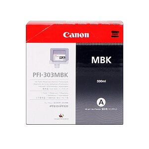 Canon Tintenpatrone PFI-303MBK Original Matt Schwarz 2957B001 Druckerpatrone